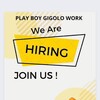 Telegram chat Play boy job dubai logo