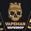 Логотип телеграм-чата vape_piter — VAPEMAN БАРАХОЛКА СПБ