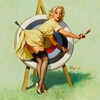 Логотип телеграм-чата womanshumorchat — Чат женский юмор 🔞